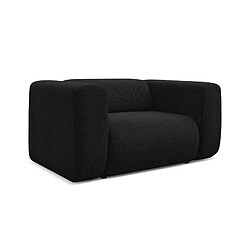 Makamii Fauteuil chenille - Noir