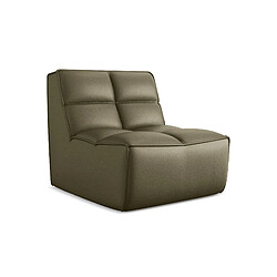 Lit rembourré Makamii Halia chenille - 140x200 cm - Noir