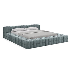 Makamii Akela - 140x200 cm Velours Bleu clair