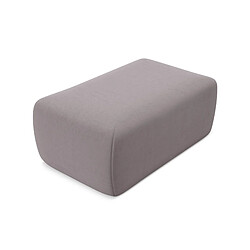 Avis Makamii Pouf Kapua en velours - Lilas