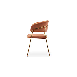 ICONIK INTERIOR Chaise de salle à manger - Revêtue de velours - Gruna Vert foncé pas cher