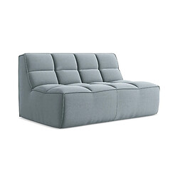 Makamii canapé modulable 2 places - bleu clair