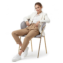 Avis ICONIK INTERIOR Chaise de salle à manger - Revêtue de velours - Gruna Vert foncé