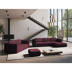 Makamii canapé modulable 2 places - Lilas