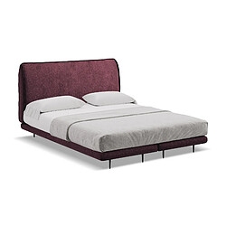 C000039699_MAKAMII Lit Hauke - 140x200 cm - Terre cuite