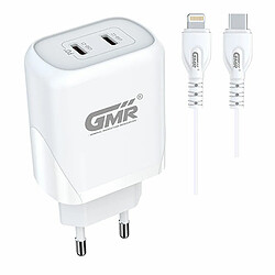 Goms 40W USB-C x 2 - Blanc
