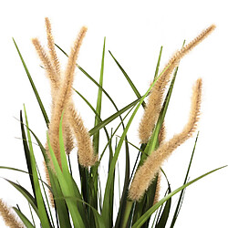 HJH OFFICE Plante Artificielle CORTADERIA I Beige