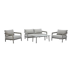 Salon de Jardin MILLANA Vente-Unique - Gris