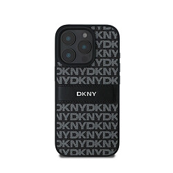 DKNY - iPhone 16 Pro Coque Tonal Stripe Noir