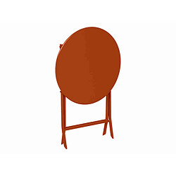 Avis Hesperide Table jardin ronde Greensboro 60 cm Ambre