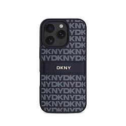 Coque iPhone 16 Pro Max - DKNY Tonal Stripe Bleu