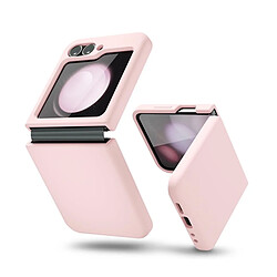 Phonecare Coque Silicone Liquide Galaxy ZFlip6 - Rose