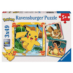 Ravensburger Pikachu, Dracaufeu et Evoli