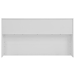 Bestmobilier Andrea - lit avec rangements - 180x200 cm - sommier inclus - bois pas cher