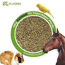 Klasebo Graines de chanvre 10 kg