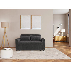 Bestmobilier Ernest - Canapé Convertible Gris