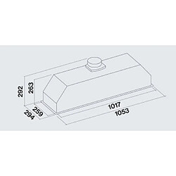 Falmec Gruppo Incasso Plus - Inox