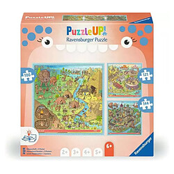 Ravensburger Puzzle Up! Histoire 3 Puzzles Éducatifs