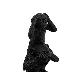 Avis But Statue résine singes Pan Noir