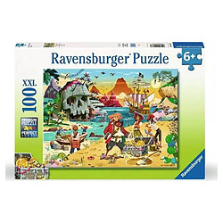 RAVENSBURGER Puzzle XXL 100 pièces Trésor des Pirates