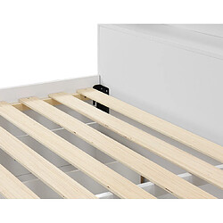 Acheter Bestmobilier Andrea - lit avec rangements - 180x200 cm - sommier inclus - bois