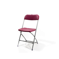 Materiel CHR Pro - Lot de 7 Chaises Pliantes - Structure Acier