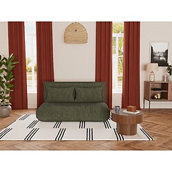 Bestmobilier Candice canapé clic-clac - Vert