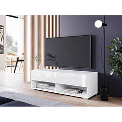 Other Brands Lowboard A Meuble TV Blanc 100 cm