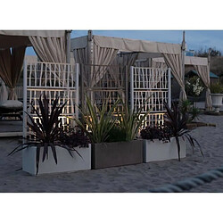 Avis Stefanplast Jardinière rectangulaire - Taupe et marron