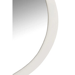 Mes Miroir design 86,5x5,5x82 cm en métal blanc - METTI