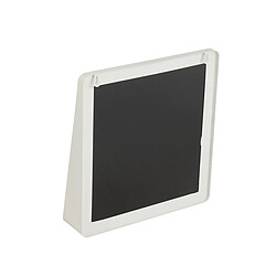 Mes Miroir mural 38x9x41 cm en métal blanc et verre - METTI