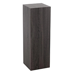 Mes Sellette carrée 30x30x90 cm décor gris foncé