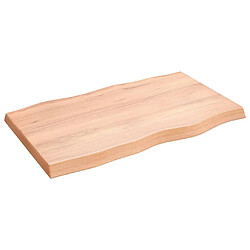 Acheter vidaXL Dessus de table bois massif traité bordure assortie
