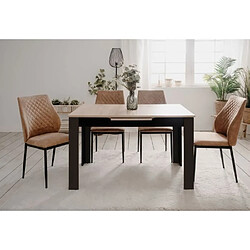 Cstore Table à manger extensible - Noir