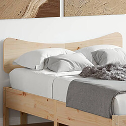 vidaXL Tête de lit 120 cm bois massif de pin