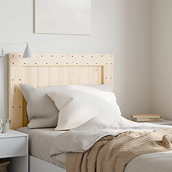 vidaXL Tête de lit 80x104 cm bois massif de pin