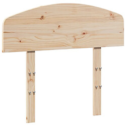 vidaXL Tête de lit 90 cm bois massif de pin