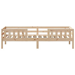 Acheter vidaXL Cadre de lit sans matelas 90x190 cm bois de pin massif