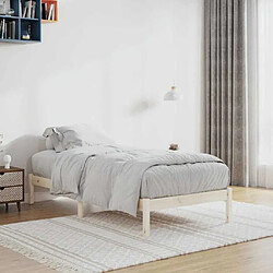 Acheter vidaXL Cadre de lit sans matelas 100x190 cm bois de pin massif