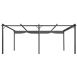 Acheter Idmarket MARKET Pergola 3x6 M Gris