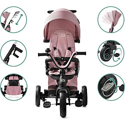 Avis 10T Tricycle evolutif EASYTWIST rose