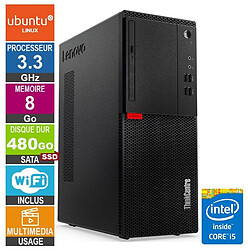 Lenovo M710T i5 6400 - 480Go SSD - Linux - Reconditionné