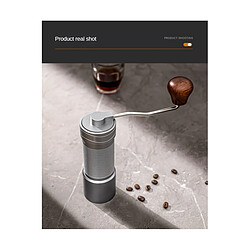 Moulin à café manuel en inox