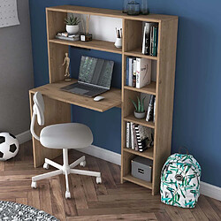 Avis Hanah home bureau avec caisson - Marron