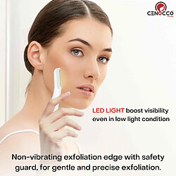 Herzberg Epilateur facial avec lumière LED Cenocco CC9086 pas cher