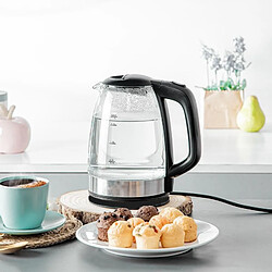 Royalty Line Bouilloire Électrique Verre Bleu