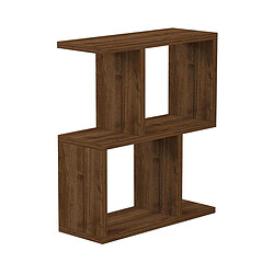Hanah Home Table d'appoint avec étagère en aggloméré Zet.