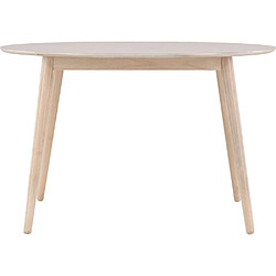 Avis Venture home Table à manger ronde Flora - Beige