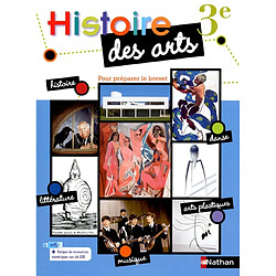 Histoire des arts 3e : manuel