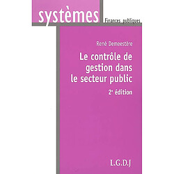 Le contrôle de gestion dans le secteur public